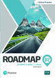 Book cover of: Roadmap B2 Student's Book & eBook with Online Practice. By: Pearson Pearson Education