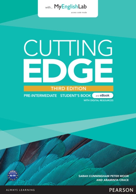 Book cover of: Cutting Edge 3e Pre-intermediate Student's Book & eBook with Online Practice, Digital Resources