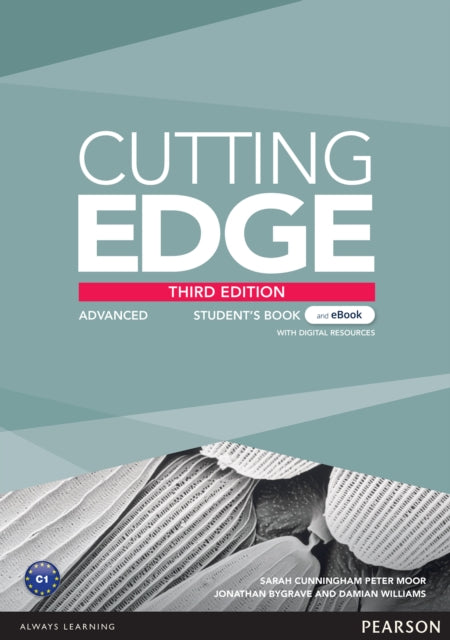Book cover of: Cutting Edge 3e Advanced Student's Book & eBook with Digital Resources