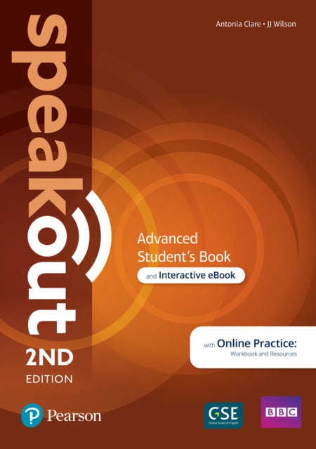 Book cover of: Speakout 2ed Advanced Student’s Book & Interactive eBook with MyEnglishLab & Digital Resources Access Code