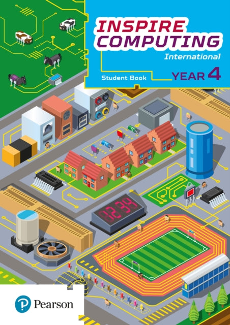 Book cover of: Inspire Computing International, Student Book, Year 4. By: Daniel Beh