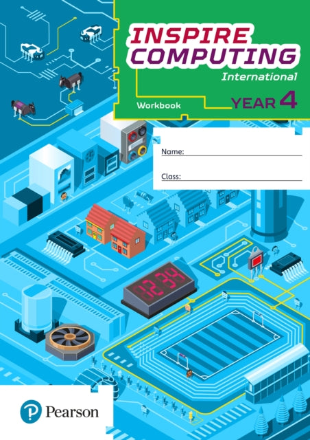 Book cover of: Inspire Computing International, Workbook, Year 4. By: Daniel Beh