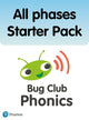 Book cover of: Bug Club Phonics All Phases Starter Pack (180 books). By: Sarah Loader
