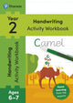 Book cover of: Pearson Learn at Home Handwriting Activity Workbook Year 2
