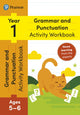 Book cover of: Pearson Learn at Home Grammar & Punctuation Activity Workbook Year 1