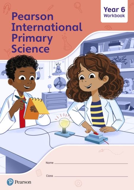 Book cover of: Pearson International Primary Science Workbook Year 6. By: Lesley Roberts