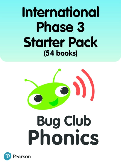 Book cover of: International Bug Club Phonics Phase 3 Starter Pack (54 books)