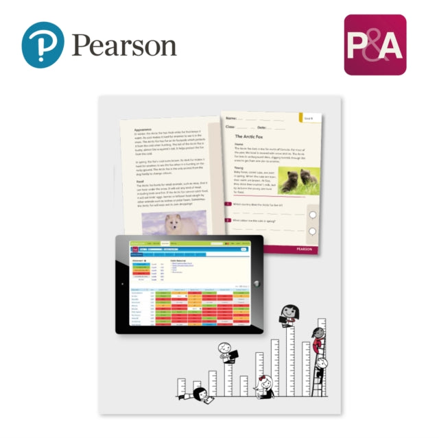 Book cover of: Reading Assessment Progress + Assess Print Pack (8 copies of each test plus Teacher Guides)