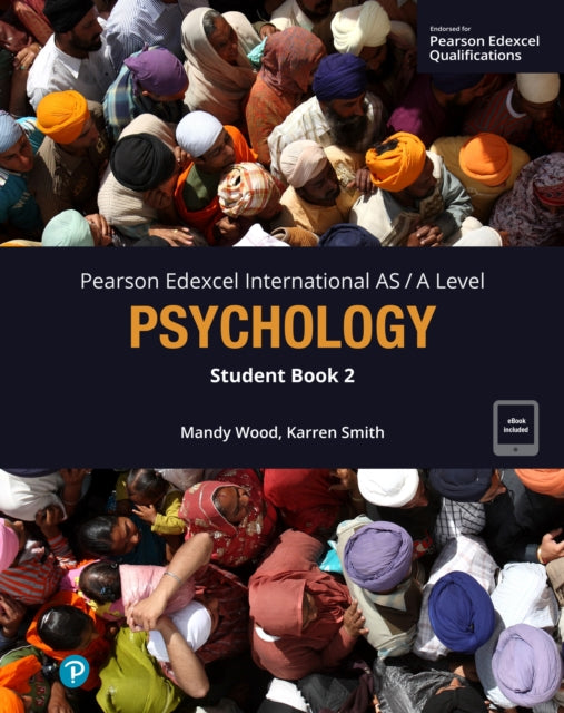 Book cover of: Pearson Edexcel International A-Level Psychology Student Book w/code