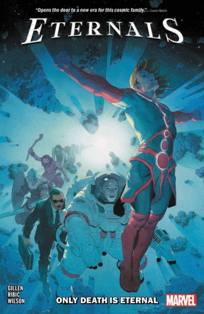 Book cover of: Eternals Vol. 1 : Only Death is Eternal. By: Kieron Gillen