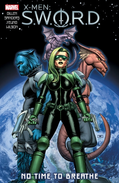Book cover of: X-Men: S.W.O.R.D. - No Time to Breathe. By: Kieron Gillen
