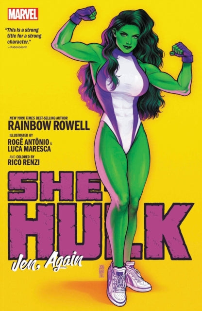 Book cover of: She-Hulk By Rainbow Rowell Vol. 1. By: Rainbow Rowell