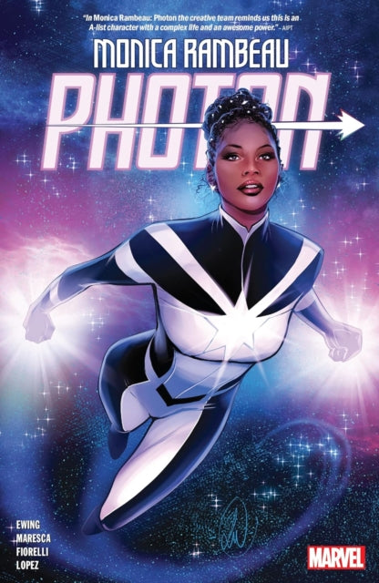 Book cover of: Monica Rambeau: Photon. By: Eve L. Ewing