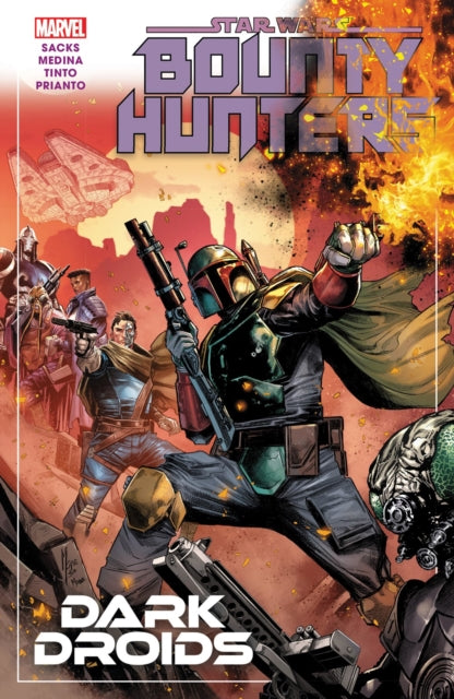 Book cover of: Star Wars: Bounty Hunters Vol. 7 - Dark Droids. By: Ethan Sacks