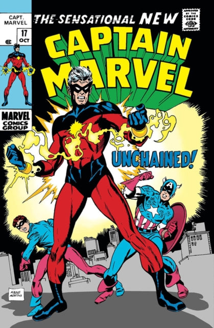 Book cover of: Captain Mar-Vell Omnibus Vol. 1. By: Roy Thomas