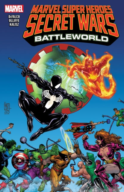 Book cover of: Marvel Super Heroes Secret Wars: Battleworld. By: Tom DeFalco