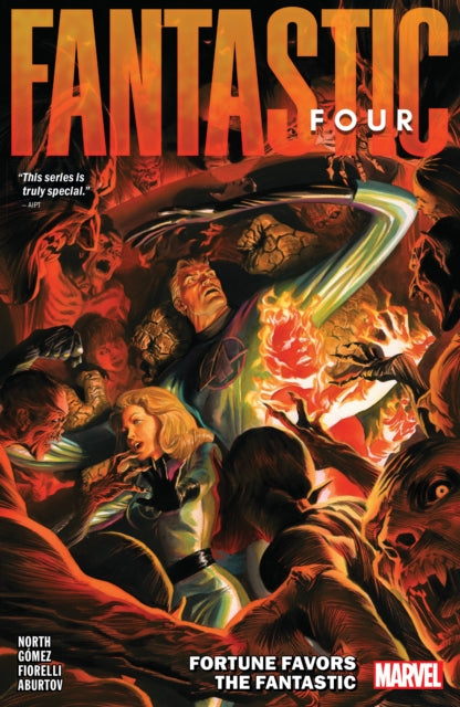 Book cover of: Fantastic Four by Ryan North Vol. 4: Fortune Favors The Fantastic. By: Ryan North