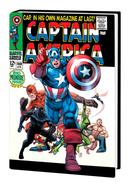 Book cover of: Captain America Omnibus Vol. 1 (New Printing 2). By: Stan Lee