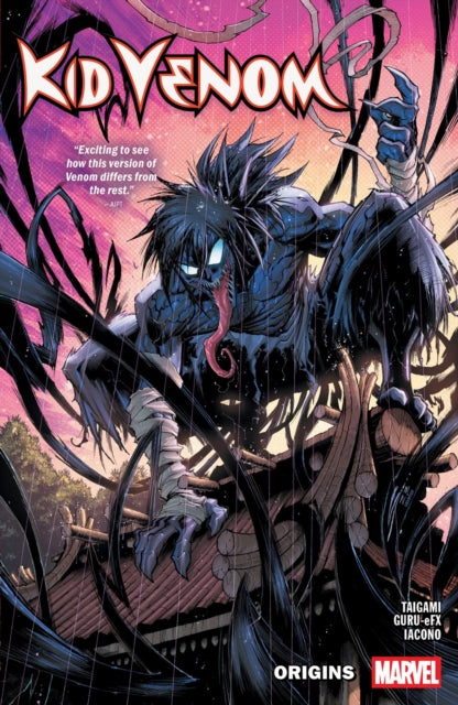 Book cover of: Kid Venom: Origins. By: TAIGAMI