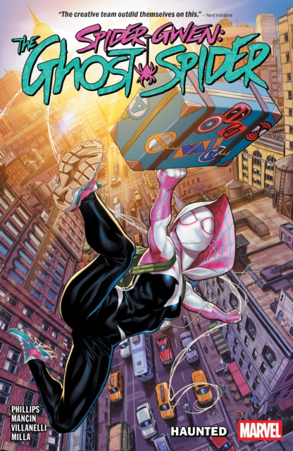 Book cover of: Spider-Gwen: The Ghost-Spider. By: Stephanie Phillips