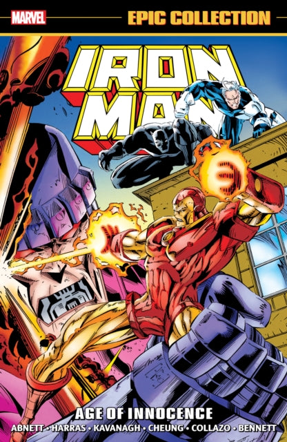 Book cover of: Iron Man Epic Collection: Age of Innocence. By: Terry Kavanagh