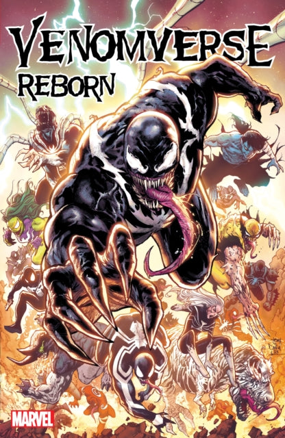 Book cover of: Venomverse Reborn. By: Al Ewing