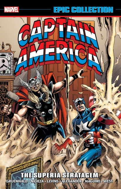 Book cover of: Captain America Epic Collection: The Superia Stratagem (New Printing). By: Mark Gruenwald