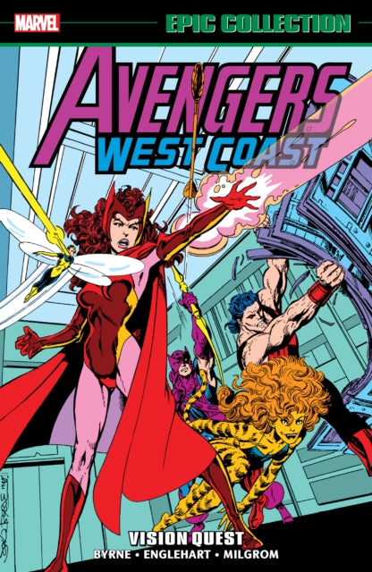 Book cover of: Avengers West Coast Epic Collection: Vision Quest (New Printing). By: Steve Englehart
