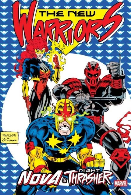 Book cover of: New Warriors: Nova & Night Thrasher Omnibus. By: Fabian Nicieza