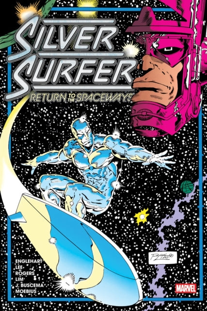 Book cover of: Silver Surfer: Return To The Spaceways Omnibus. By: John Byrne