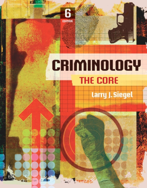 Book cover of: Criminology. By: Larry J. Siegel