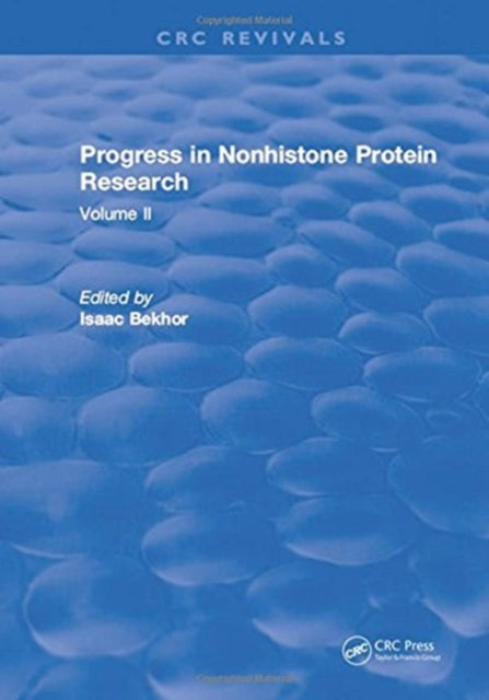 Progress in Nonhistone Protein Research