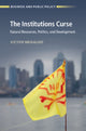 Book cover of: Institutions Curse. By: Victor Menaldo