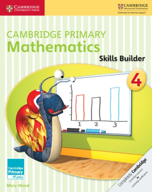 Book cover of: Cambridge Primary Mathematics Skills Builder 4. By: Mary Wood