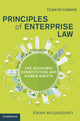 Book cover of: Principles of Enterprise Law. By: Ewan McGaughey