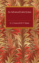Book cover of: Advanced Latin Syntax. By: A. L. Francis