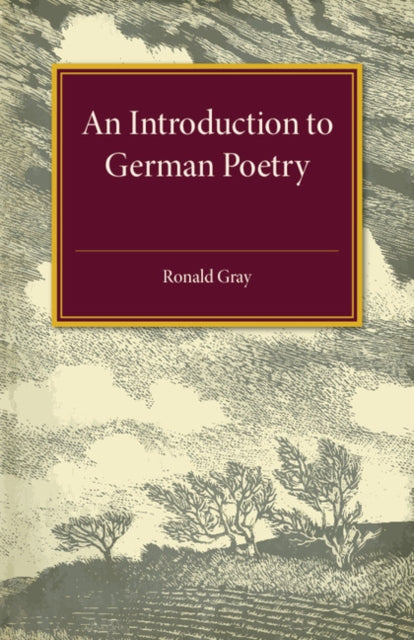 Book cover of: Introduction to German Poetry. By: Ronald Gray
