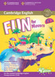 Book cover of: Fun for Movers Student's Book with Online Activities with Audio and Home Fun Booklet 4. By: Anne Robinson