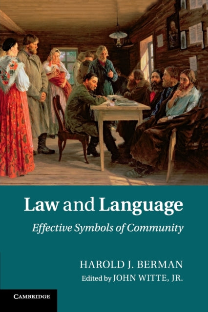 Book cover of: Law and Language. By: Harold J. Berman