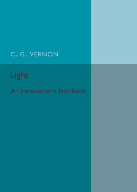 Book cover of: Light. By: C. G. Vernon