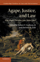 Book cover of: Agape, Justice, and Law. By: Robert Cochran Jr.