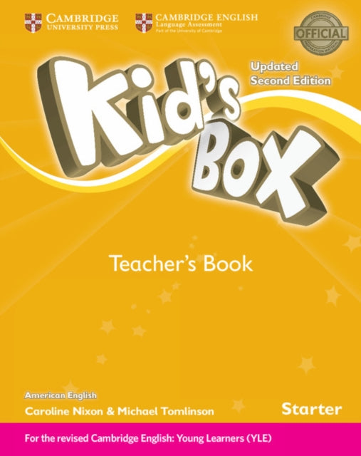 Book cover of: Kid's Box Starter Teacher's Book American English. By: Lucy Frino