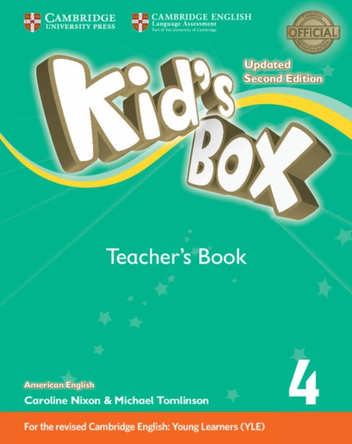 Book cover of: Kid's Box Level 4 Teacher's Book American English. By: Lucy Frino