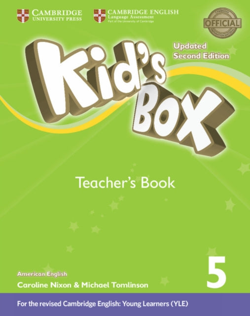 Book cover of: Kid's Box Level 5 Teacher's Book American English. By: Lucy Frino