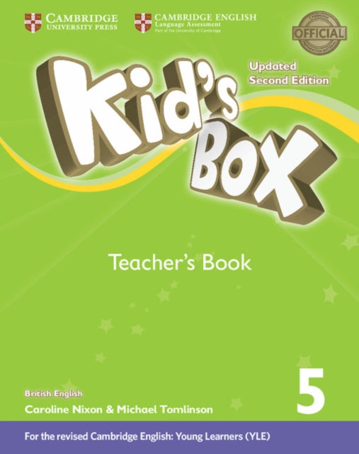Book cover of: Kid's Box Level 5 Teacher's Book British English. By: Lucy Frino