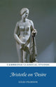 Book cover of: Aristotle on Desire. By: Giles Pearson