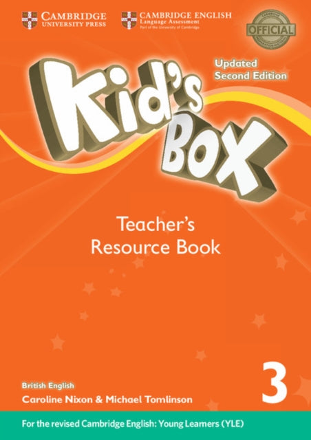 Book cover of: Kid's Box Level 3 Teacher's Resource Book with Online Audio British English. By: Kathryn Escribano
