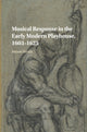 Book cover of: Musical Response in the Early Modern Playhouse, 1603–1625. By: Simon Smith