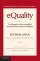 Book cover of: eQuality. By: Peter David Blanck