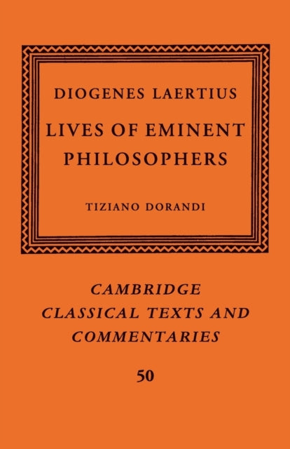 Book cover of: Diogenes Laertius: Lives of Eminent Philosophers. By: Tiziano Dorandi